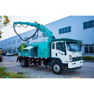 Robottic Boom Shotcrete Machine